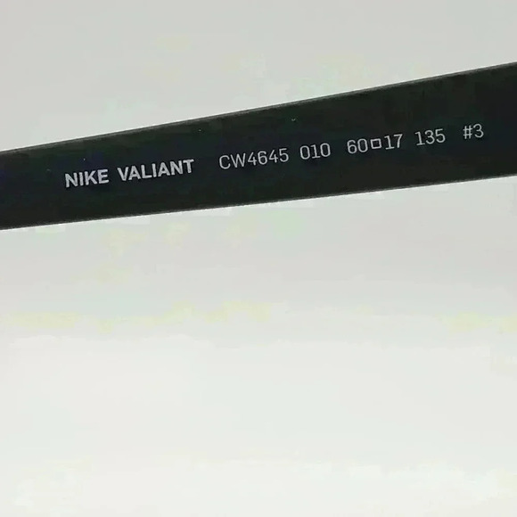 Nike Unisex Valiant Square Lens Sport Sunglasses Matte Anthracite - Picture 7 of 8